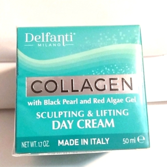 DELFANTI MILANO COLLAGEN  SCULPTING & LIFTING DAY CREAM SIZE 1.7oz NWT - Picture 2 of 5